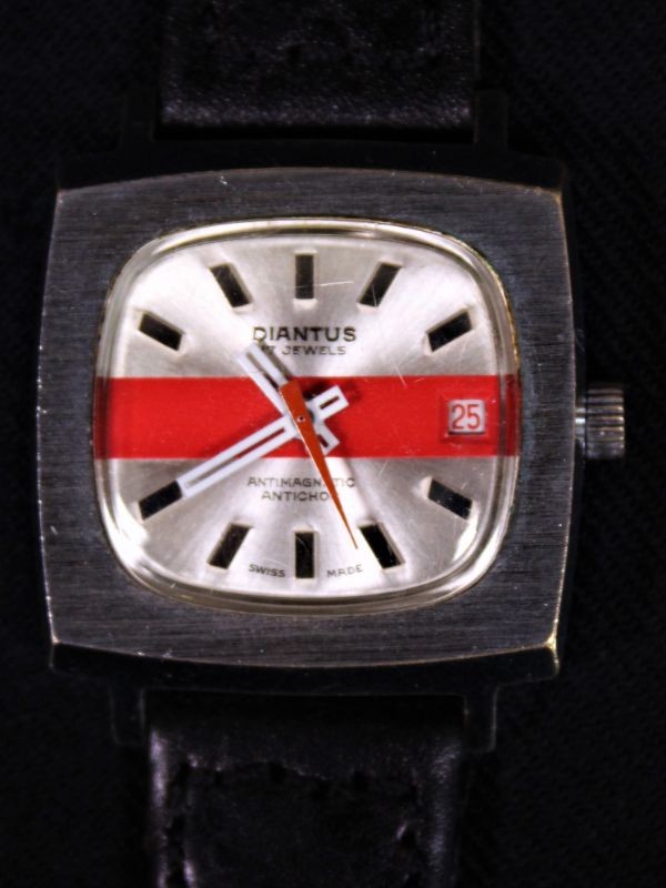 Vintage Diantus 17 Jewels Horloge